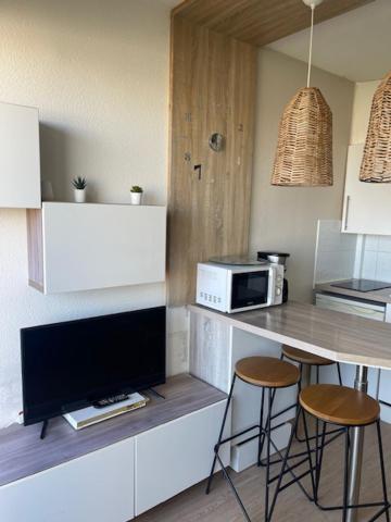 Studio Cabine Vue Mer Et Port Carnon-Plage Kültér fotó