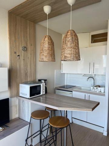Studio Cabine Vue Mer Et Port Carnon-Plage Kültér fotó